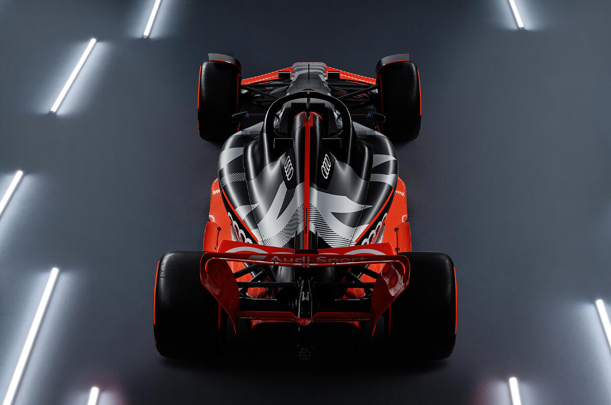 audi f1 concept 2022 rear high