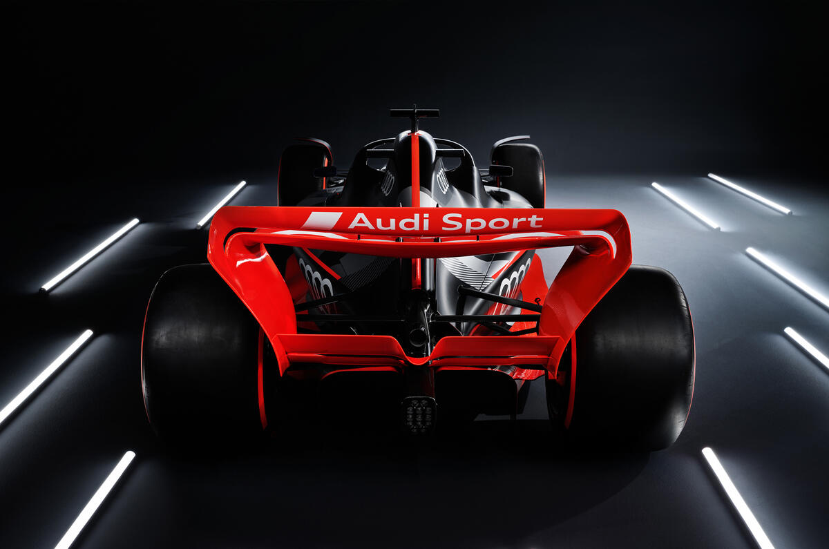 audi f1 concept 2022 rear