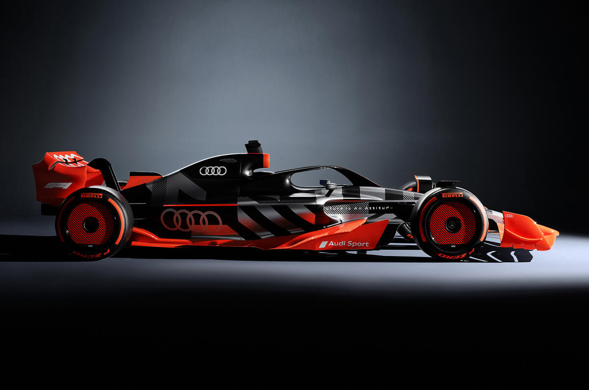 audi formula one car 2022