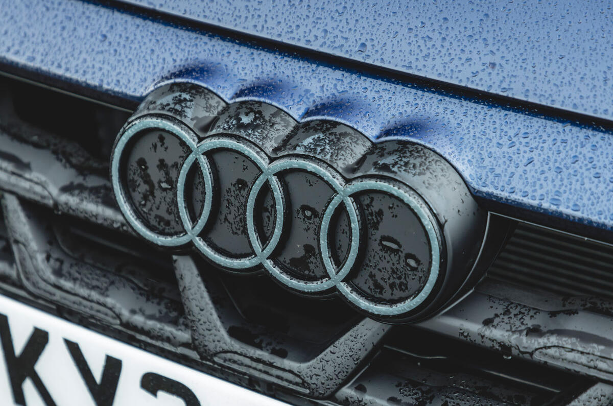 Audi four rings badge