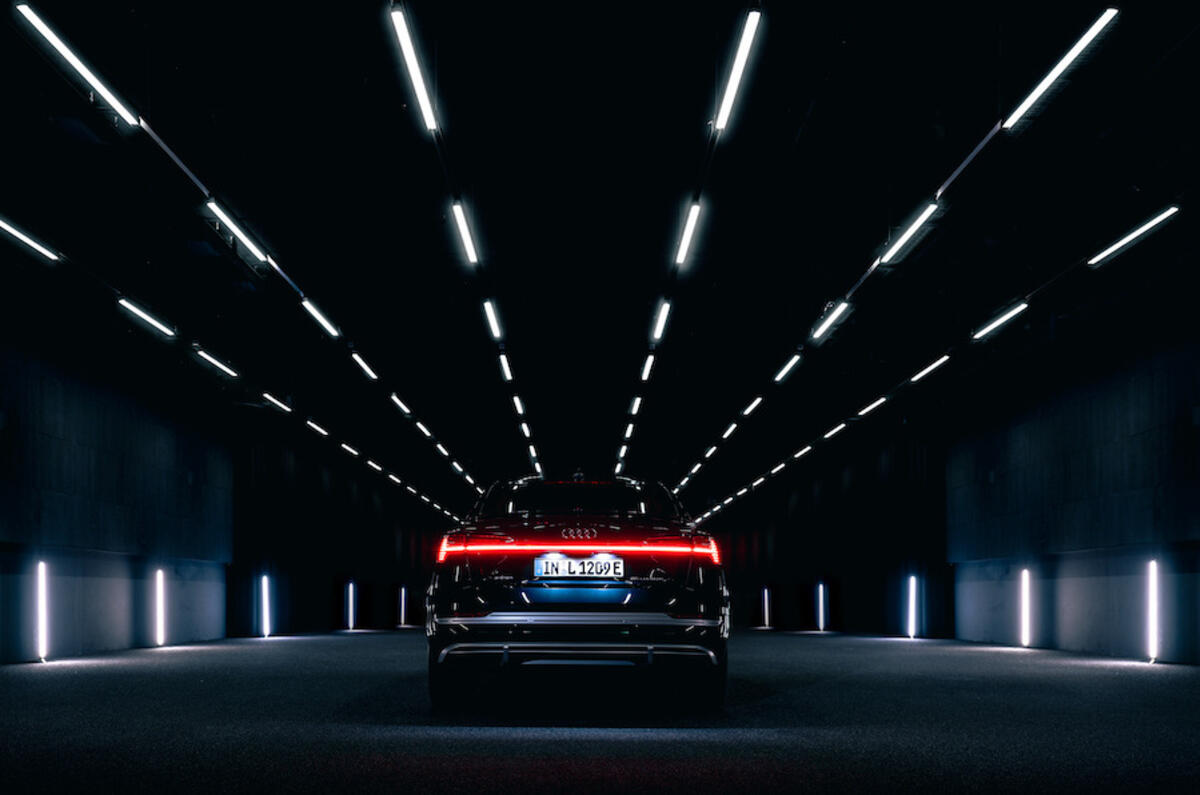 Audi's headlight technology is developed in a dedicated 'light tunnel' at the brand's Ingolstadt HQ Audi's headlight technology is developed in a dedicated 'light tunnel' at the brand's Ingolstadt HQ