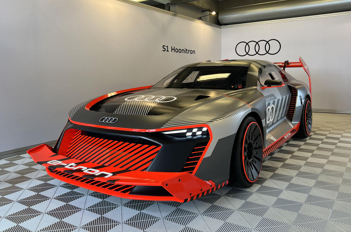 Audi Hoonitron 2022 front quarter static Audi Hoonitron 2022 front quarter static