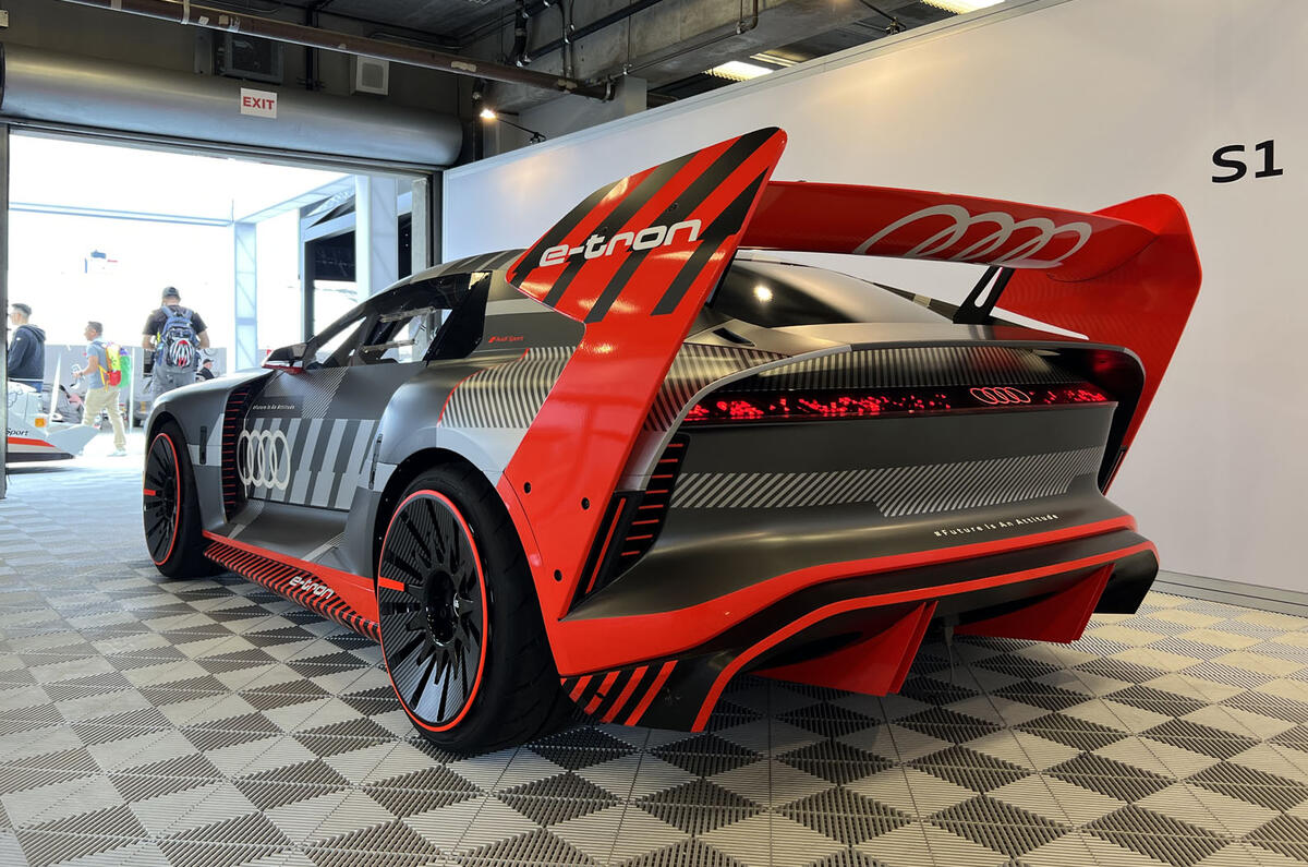 Audi Hoonitron 2022 rear quarter static Audi Hoonitron 2022 rear quarter static