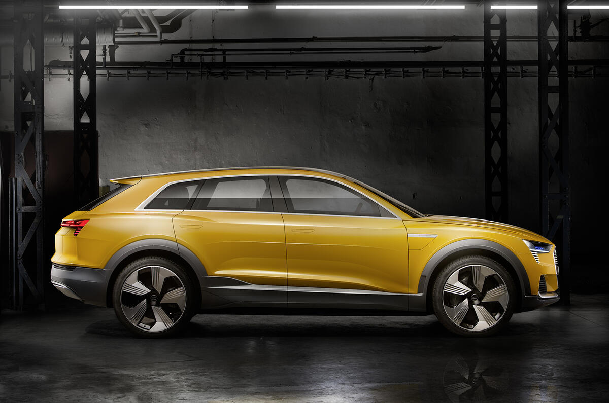 Audi h-tron concept Detroit