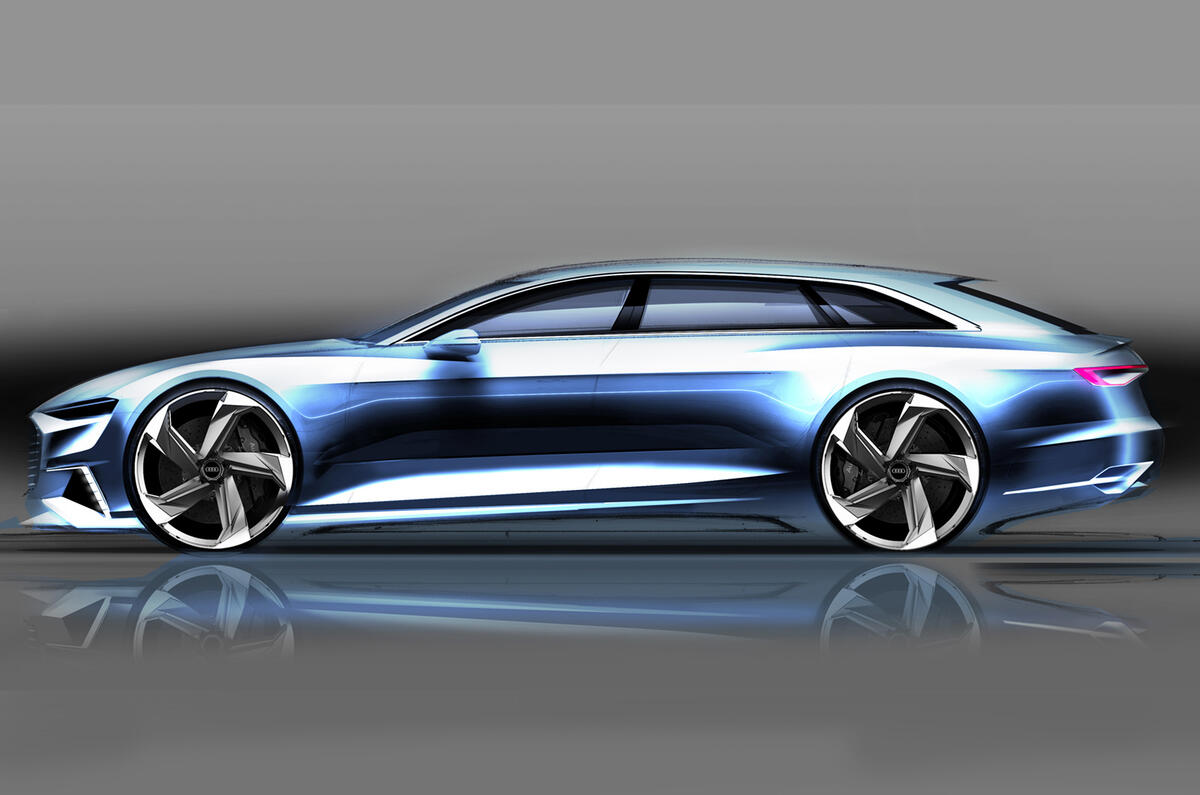 Audi Prologue Avant concept shows new estate styling | Autocar