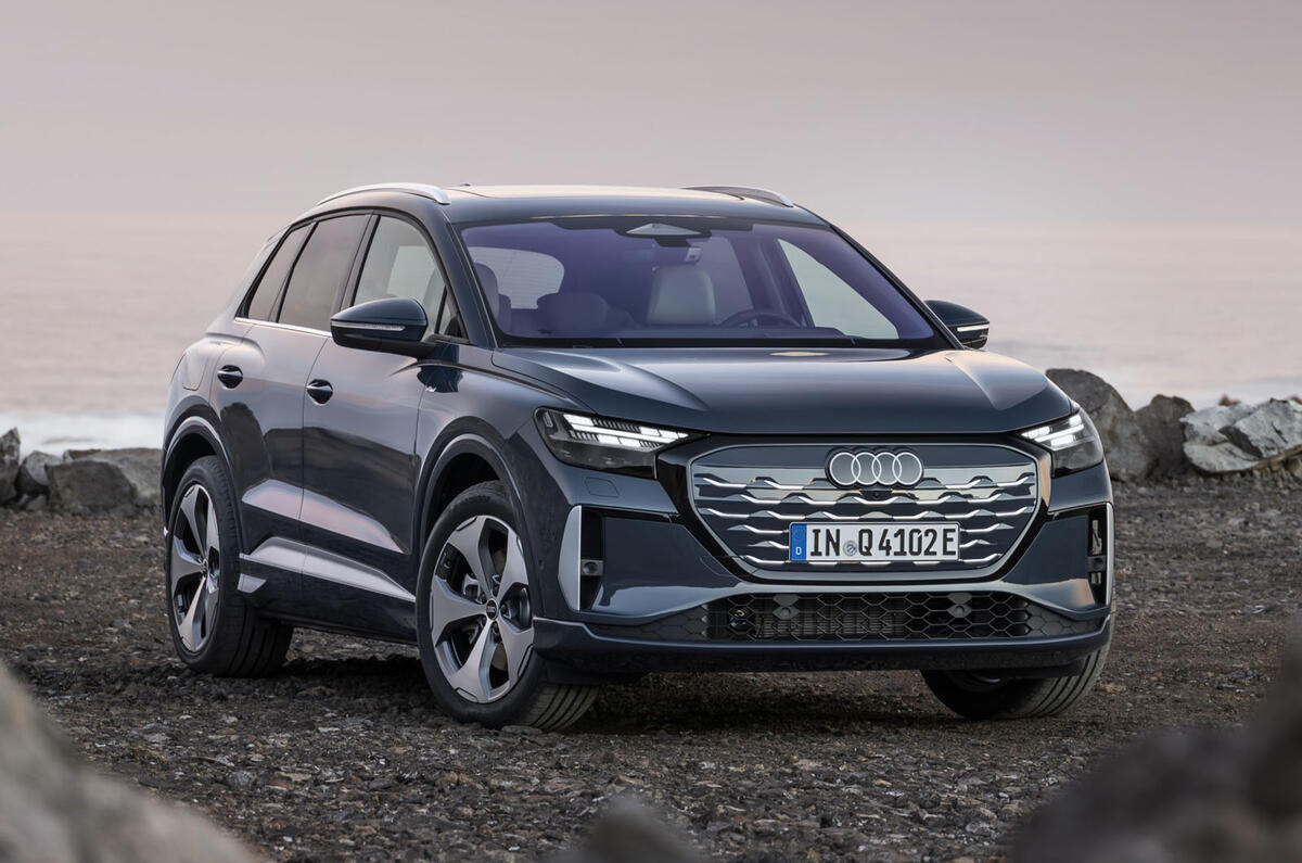 Audi Q4 E tron facelift 0