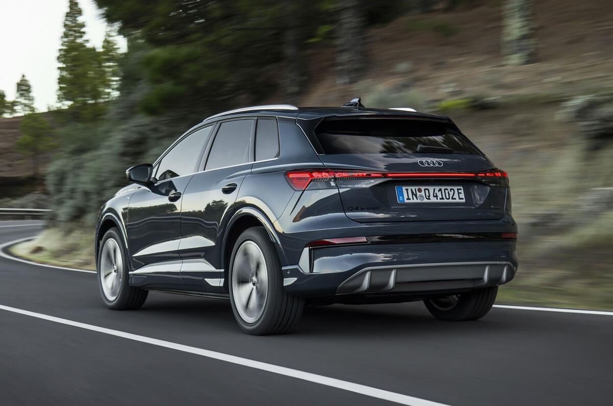 Audi Q4 E tron facelift 7