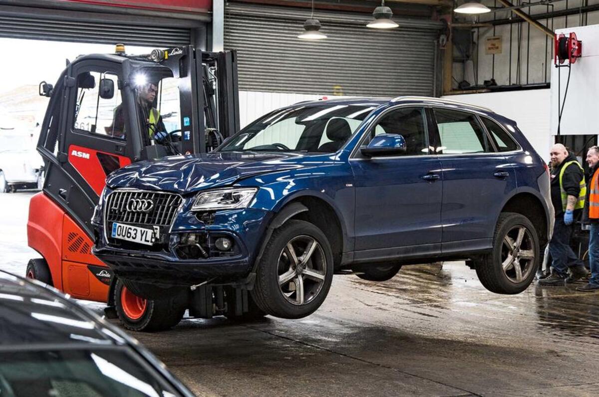 audi q5 scrapped