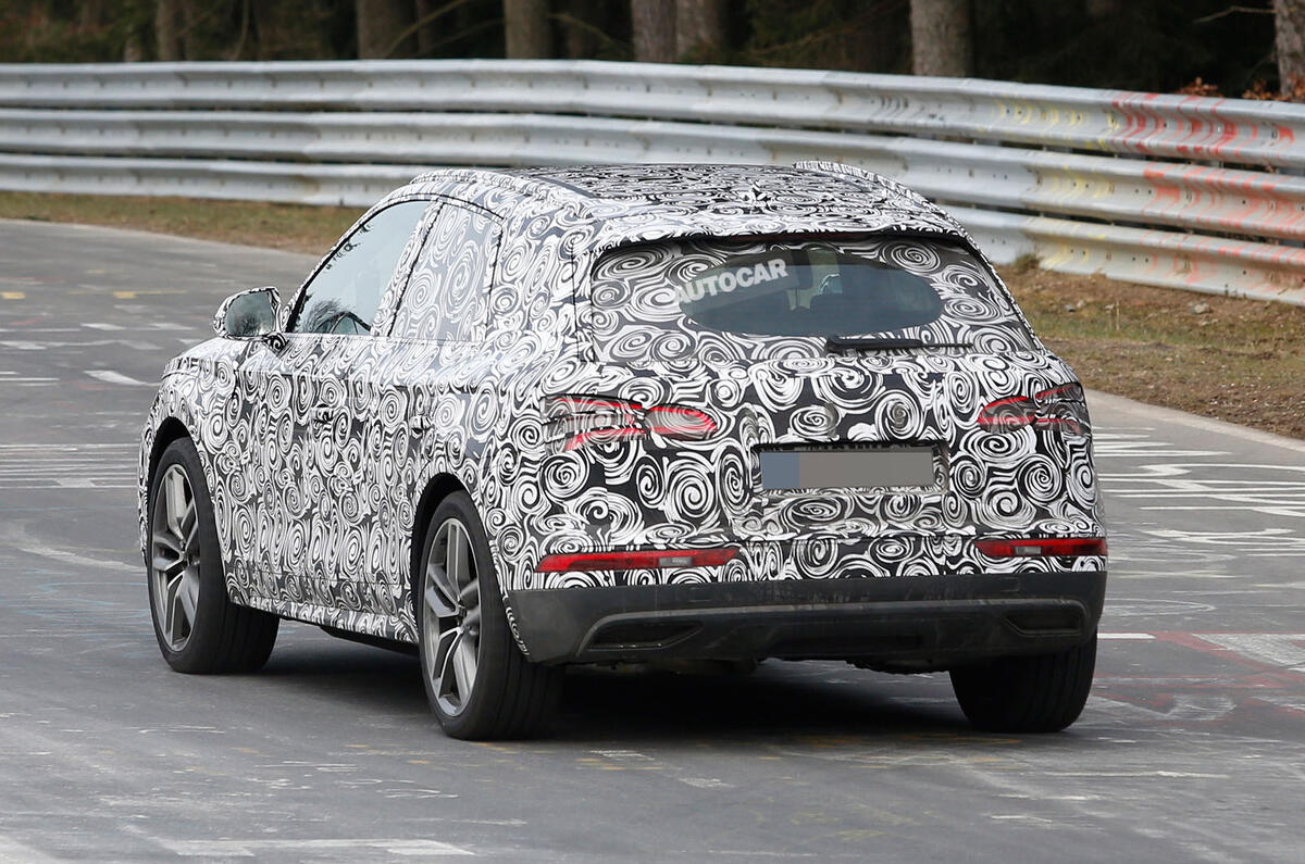 2016 Audi Q5 Spotted With New Grille And Interior Autocar