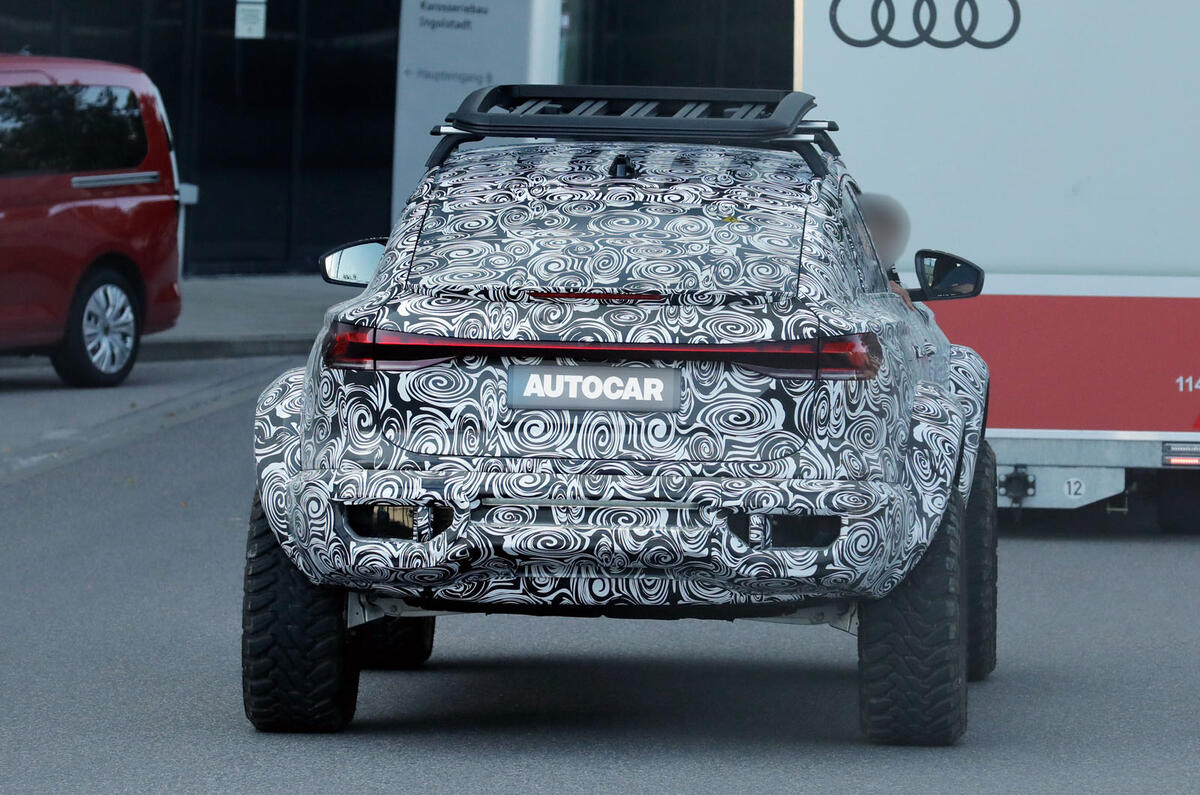 Audi Q6 mule rear 2 Audi Q6 mule rear 2