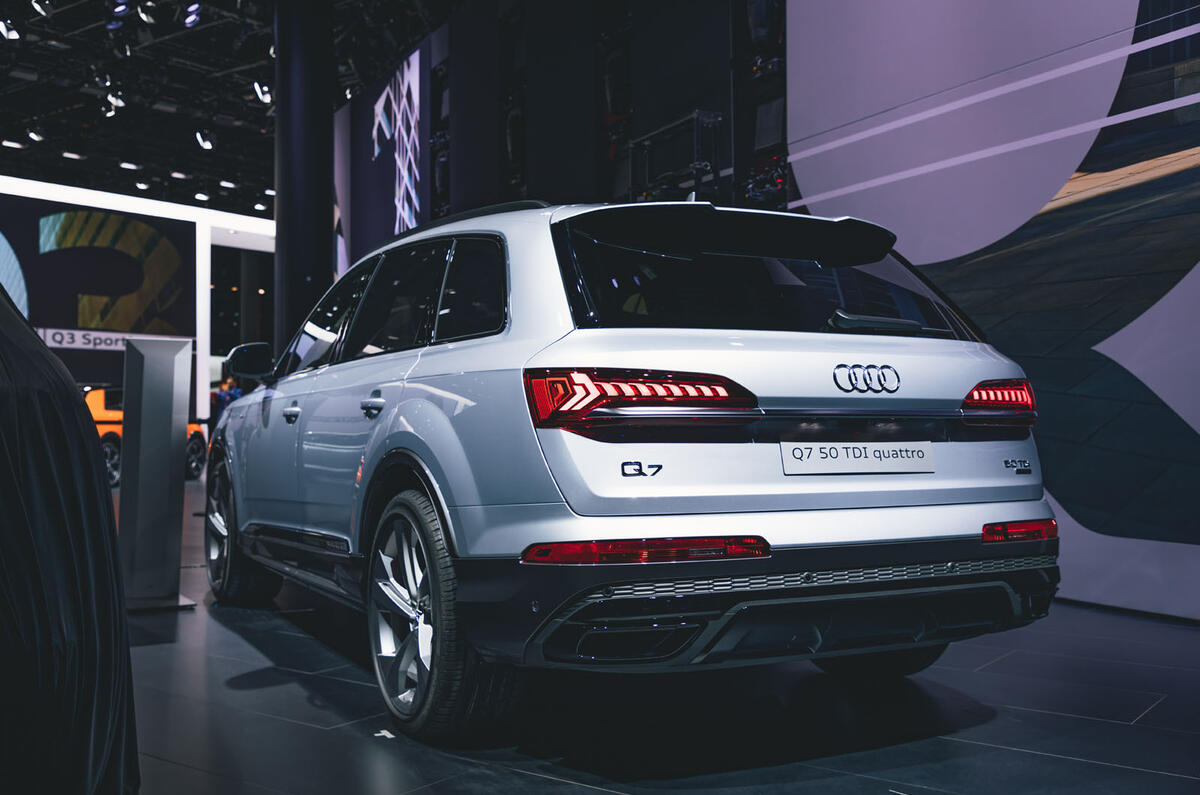 2019 Audi Q7 at Frankfurt motor show