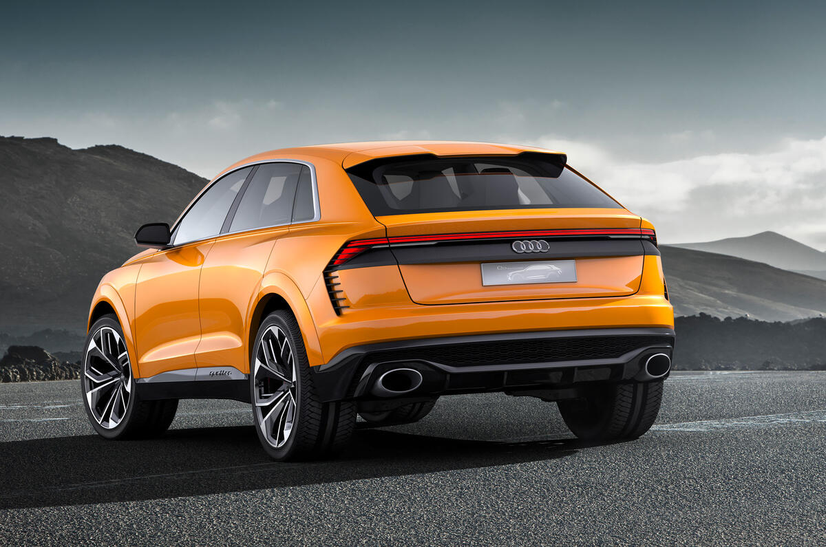 Audi Q8 concept rear Audi Q8 concept rear