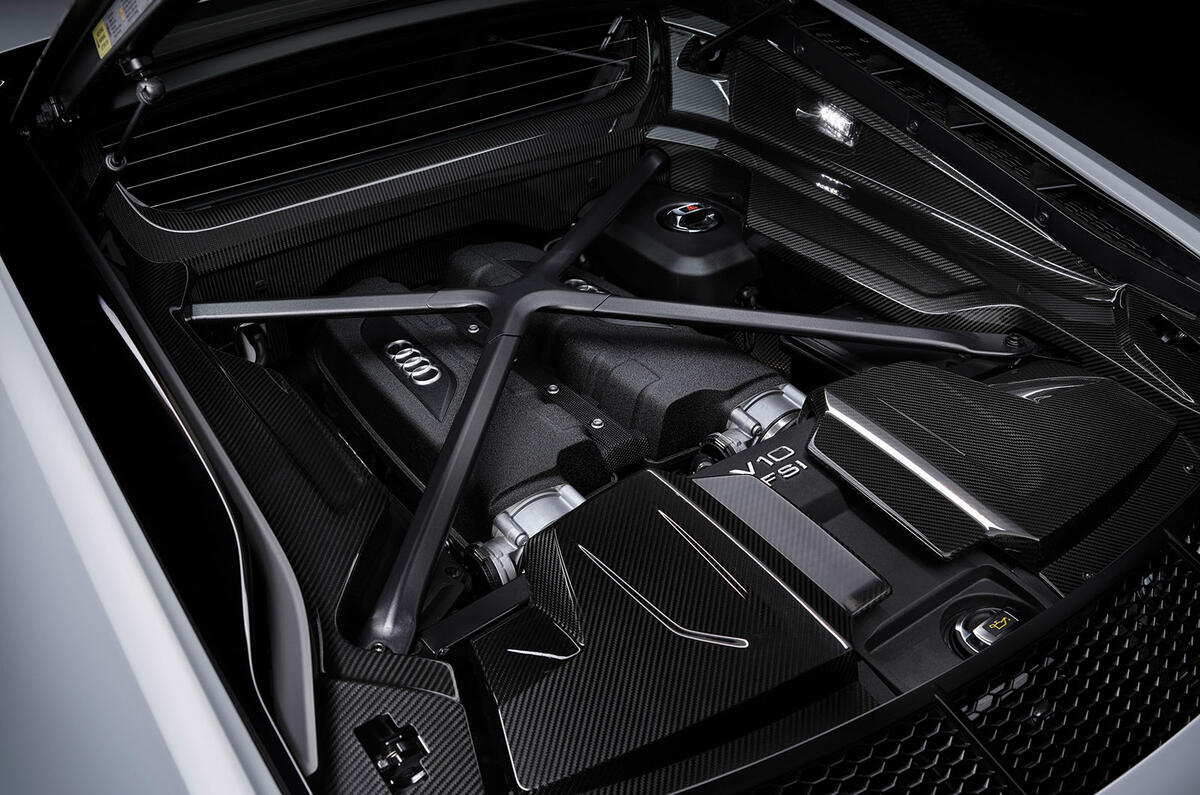 Audi R8 GT engine Audi R8 GT engine
