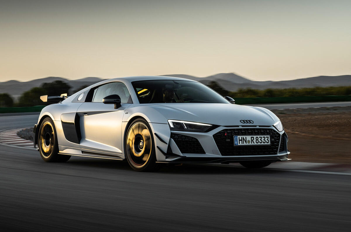 Audi R8 GT front three quarter Audi R8 GT front three quarter