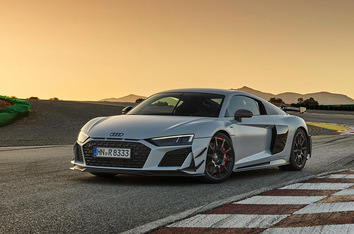 Audi R8 GT front Audi R8 GT front
