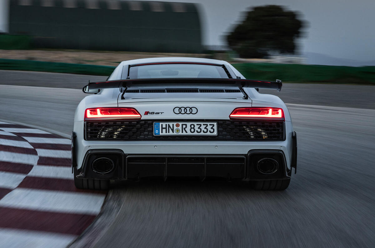 Audi R8 GT rear Audi R8 GT rear