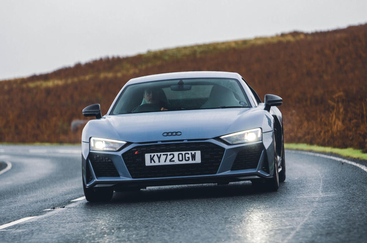 Audi R8 V10 Performance RWD Edition front cornering 4 Audi R8 V10 Performance RWD Edition front cornering 4