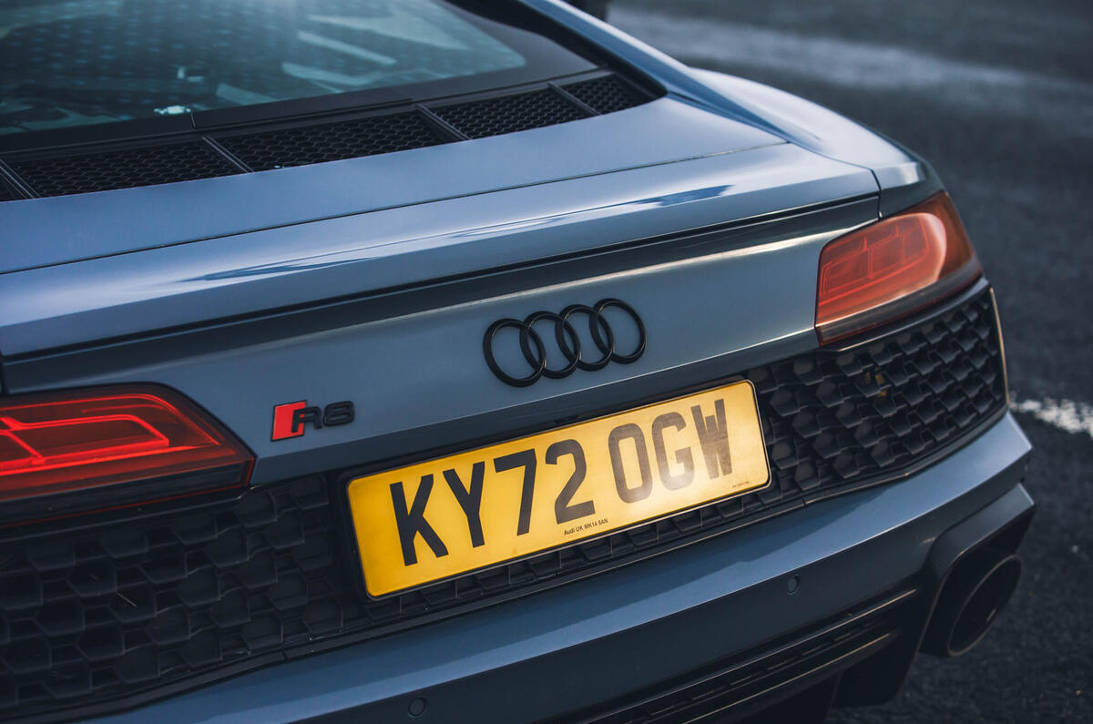 Audi R8 V10 Performance RWD Edition rear Audi R8 V10 Performance RWD Edition rear