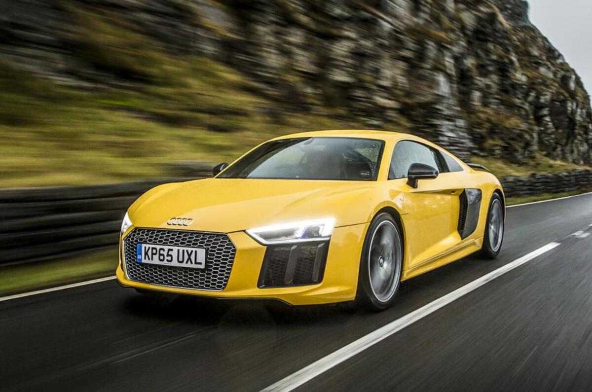 The Audi R8 Plus tackles the UK roads for the first time