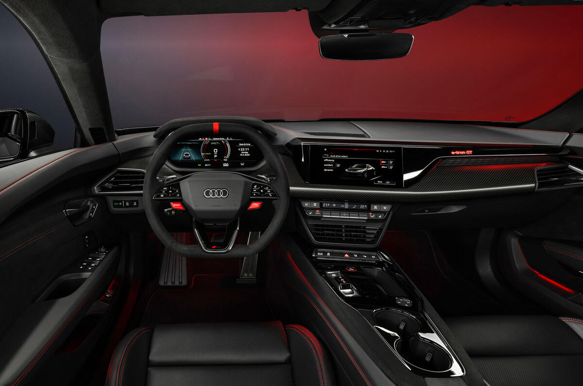 Audi RS E Tron dashboard