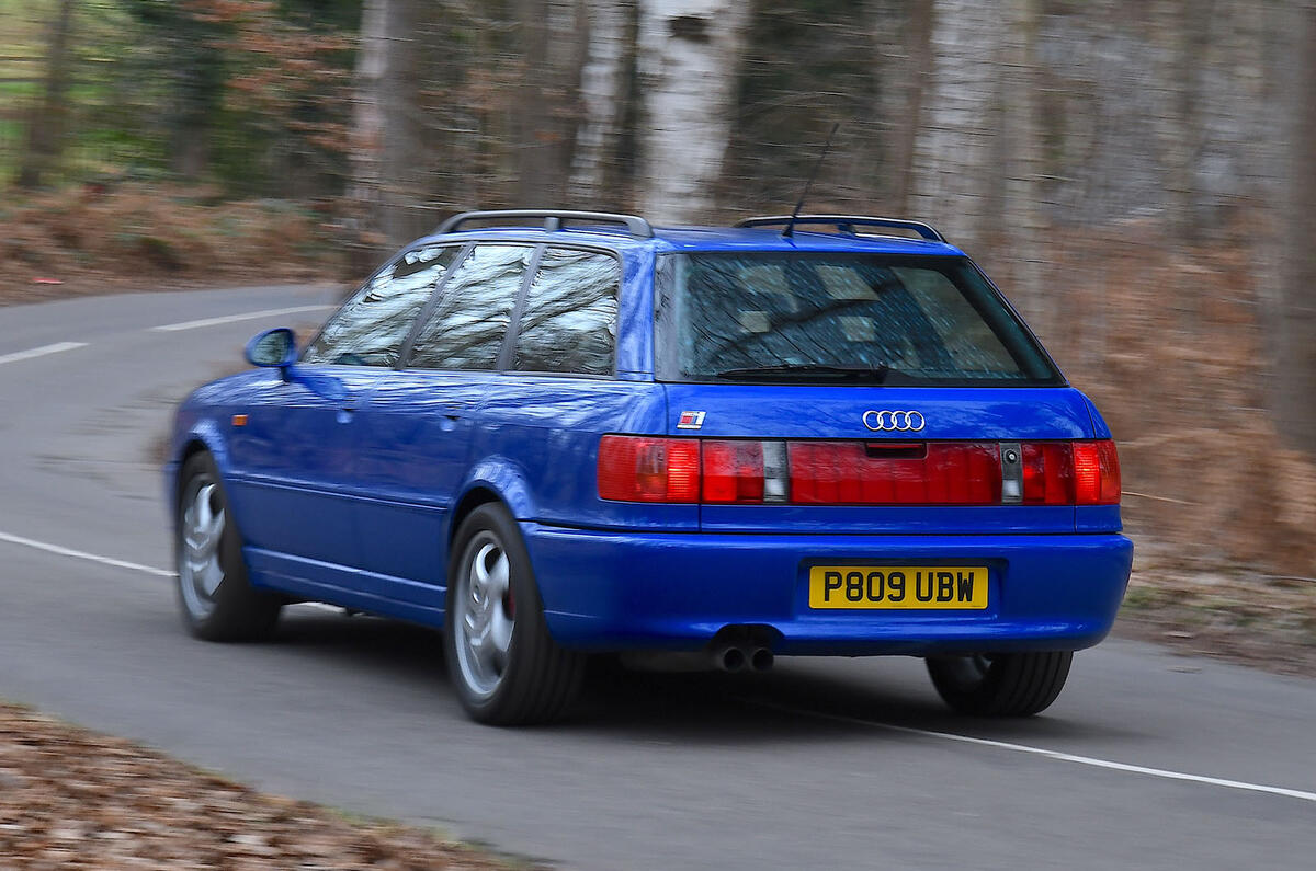 Audi RS2 rear three quarter Audi RS2 rear three quarter