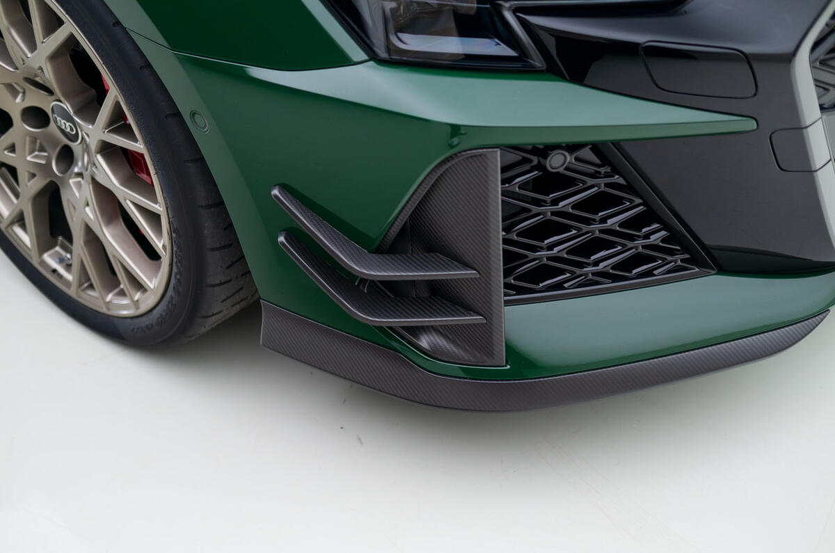 Audi RS3 Competition Limited canards