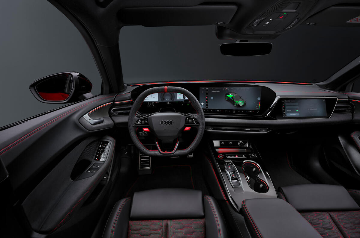 Audi RS5 Avant 2026 dashboard