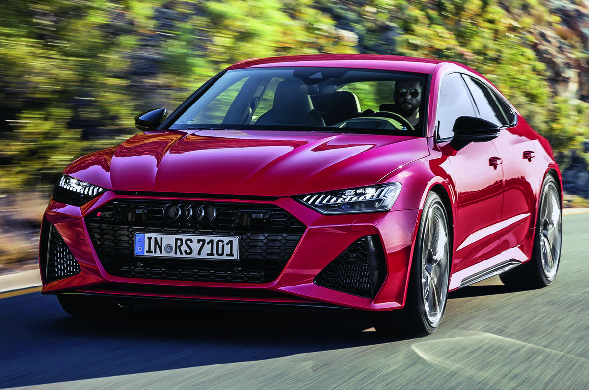 2020 Audi RS7 Sportback reveal - hero front