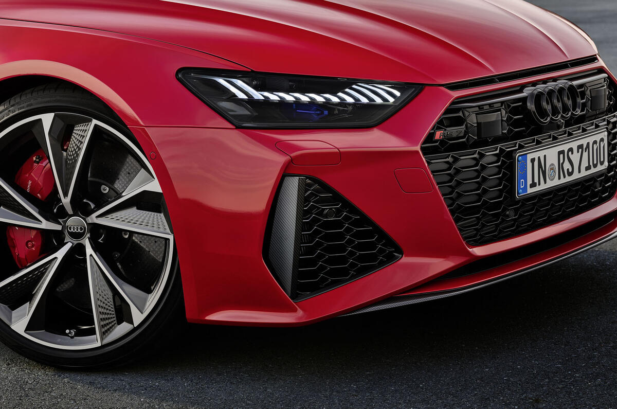 2020 Audi RS7 Sportback reveal - static front detail