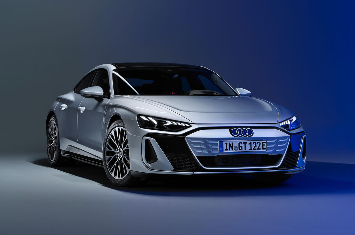 Audi S E Tron front quarter