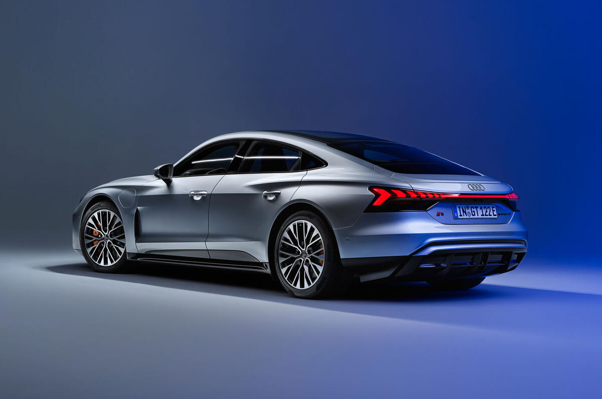 Audi S E Tron rear quarter