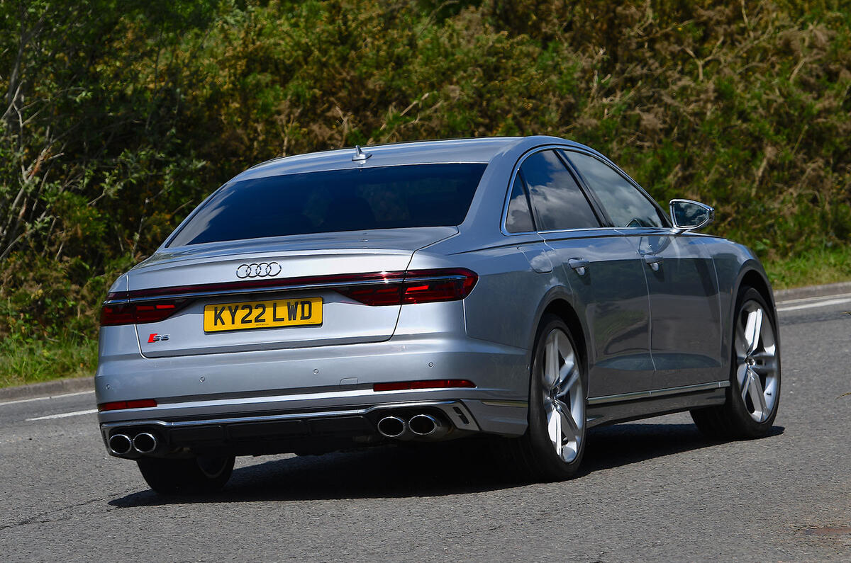 Audi S8 Quattro rear Audi S8 Quattro rear