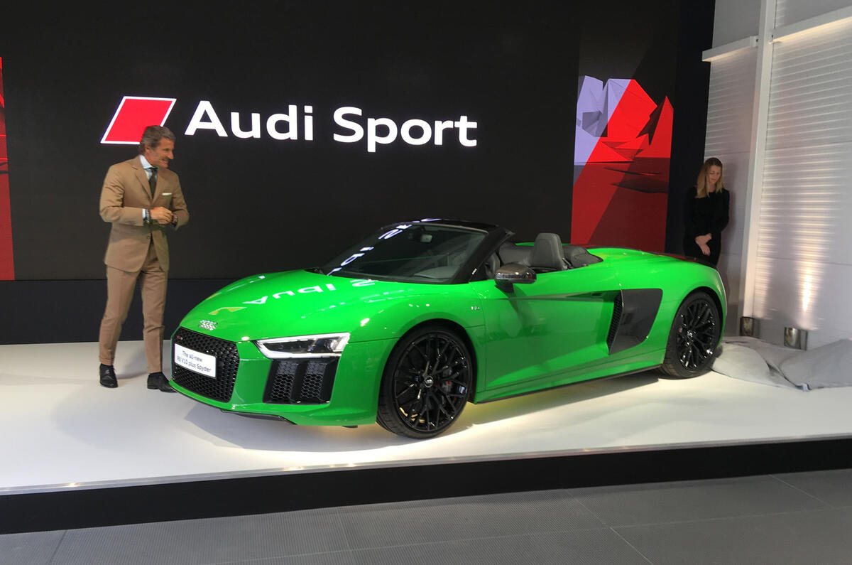 Audi R8 Spyder V10 Plus