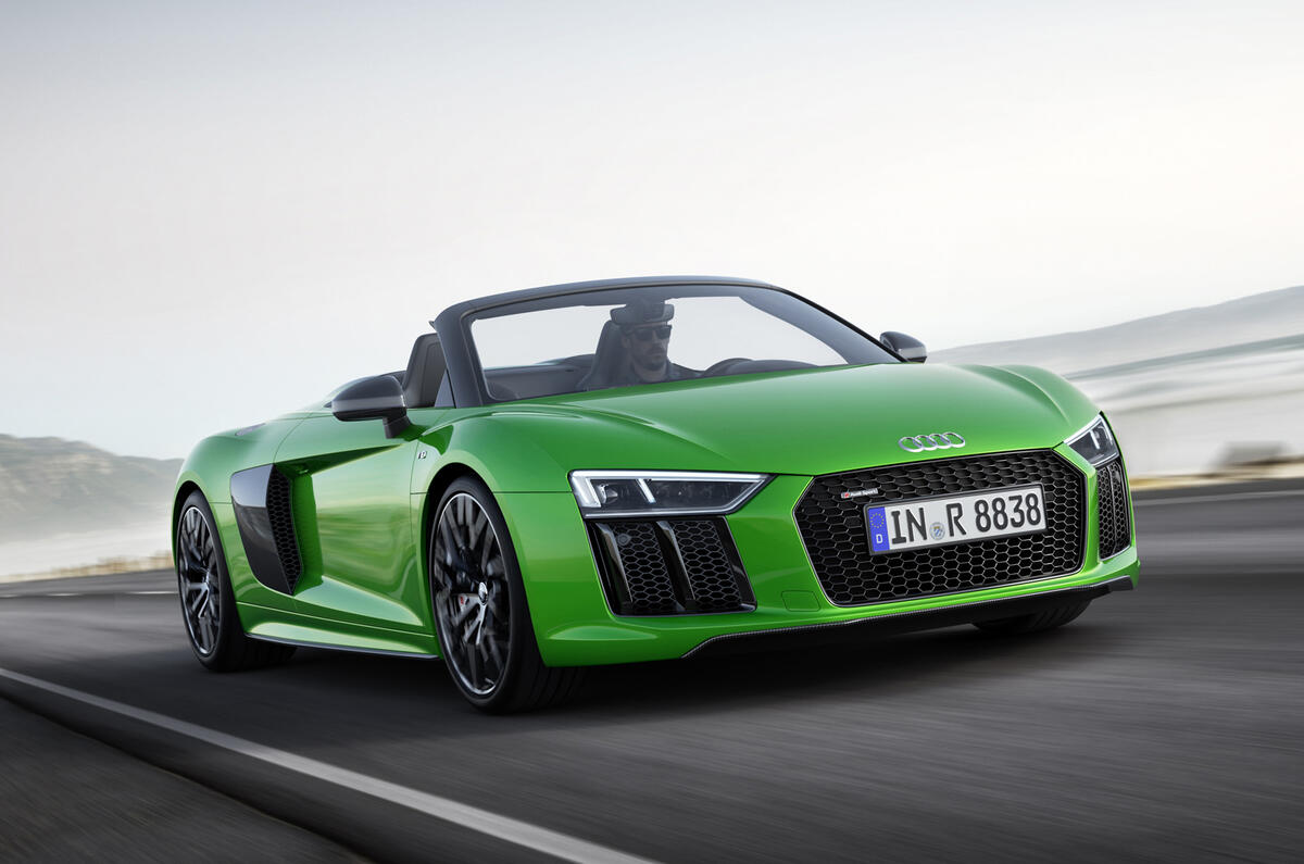 Audi R8 Spyder V10 Plus