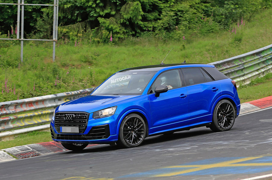 Audi SQ2 breaks cover at the N rburgring with up to 300bhp 