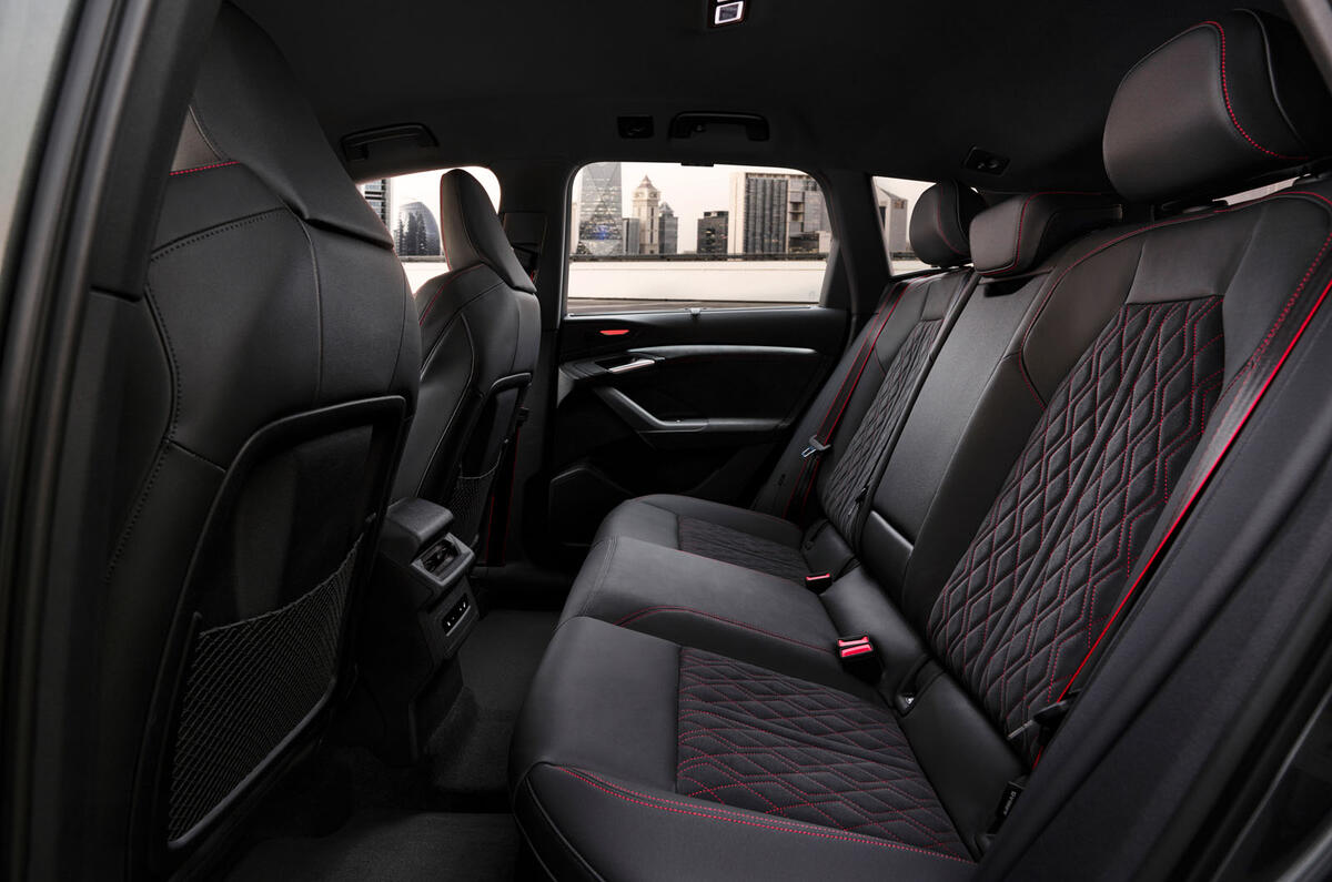 Audi SQ6 2024 rear seats