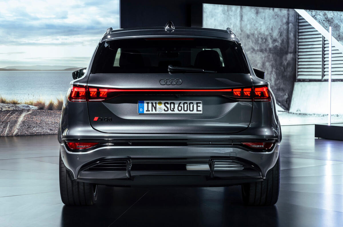 Audi SQ6 2024 rear static
