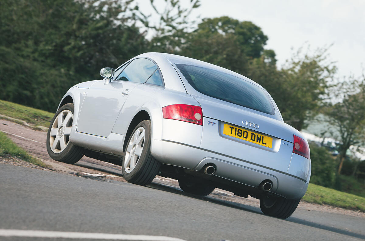 Audi TT rear three quarter Audi TT rear three quarter
