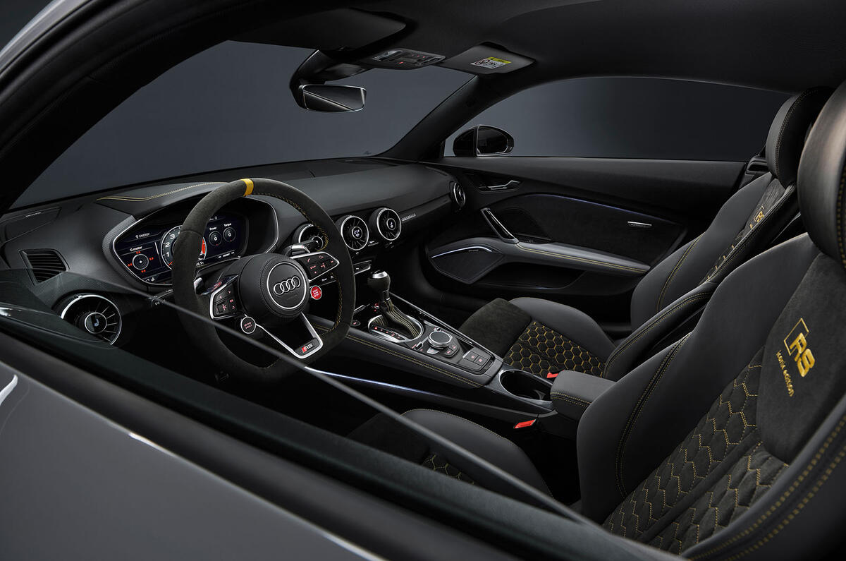 Audi TT RS Iconic interior Audi TT RS Iconic interior