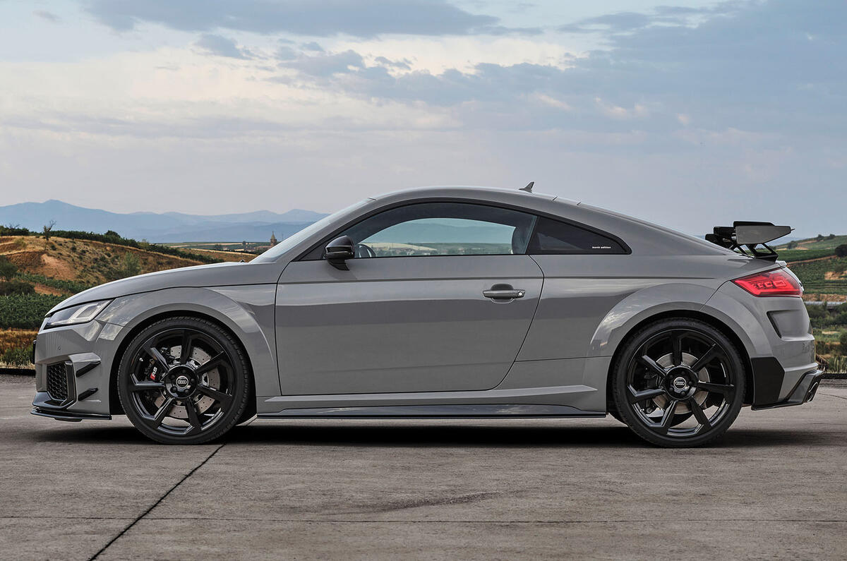 Audi TT RS Iconic left side Audi TT RS Iconic left side
