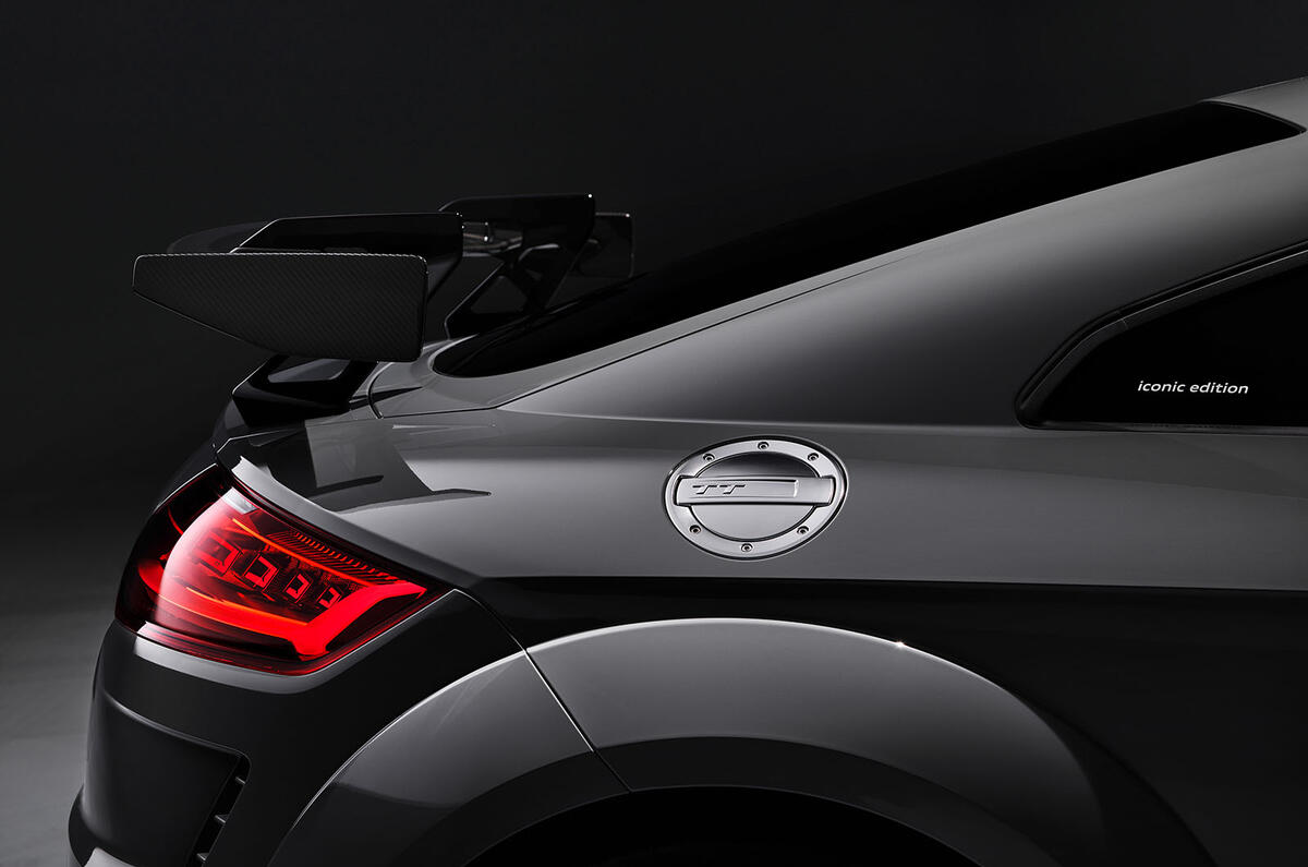 Audi TT RS Iconic rear wheelarch Audi TT RS Iconic rear wheelarch