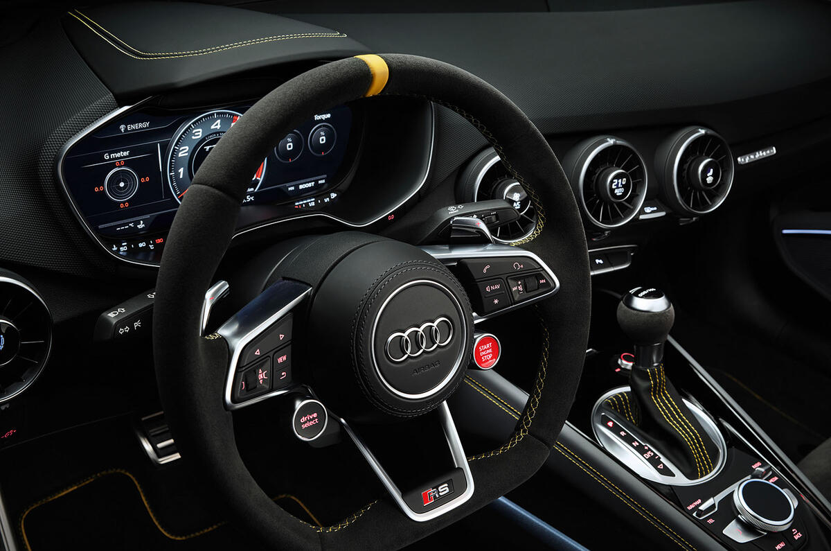 Audi TT RS Iconic steering wheel Audi TT RS Iconic steering wheel