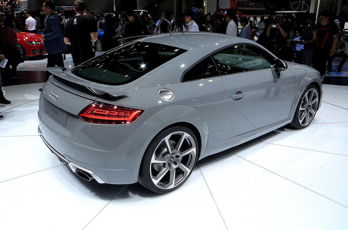 2016 Audi TT RS guns for Porsche Cayman S with £51,800 ...