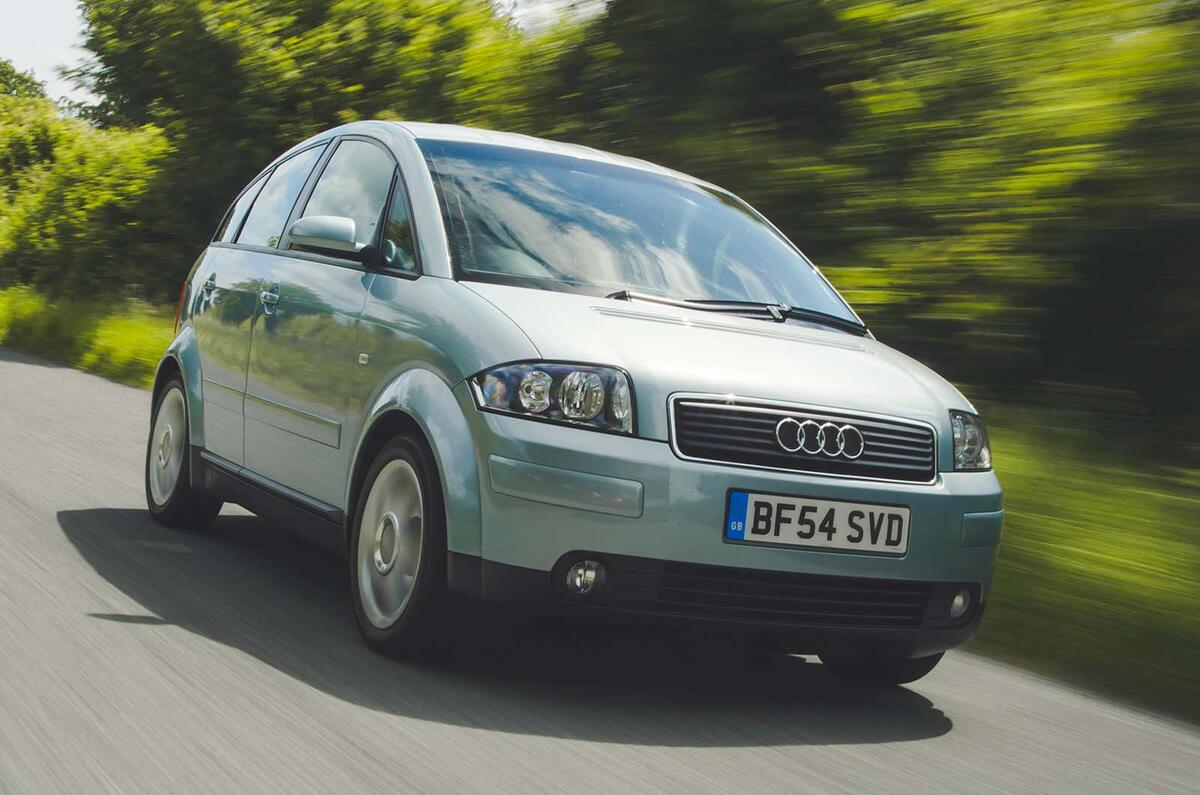 Audi A2 front three quarter Audi A2 front three quarter