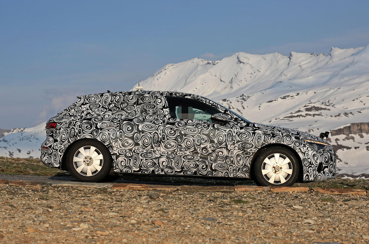 Audi A3 2020 spies side