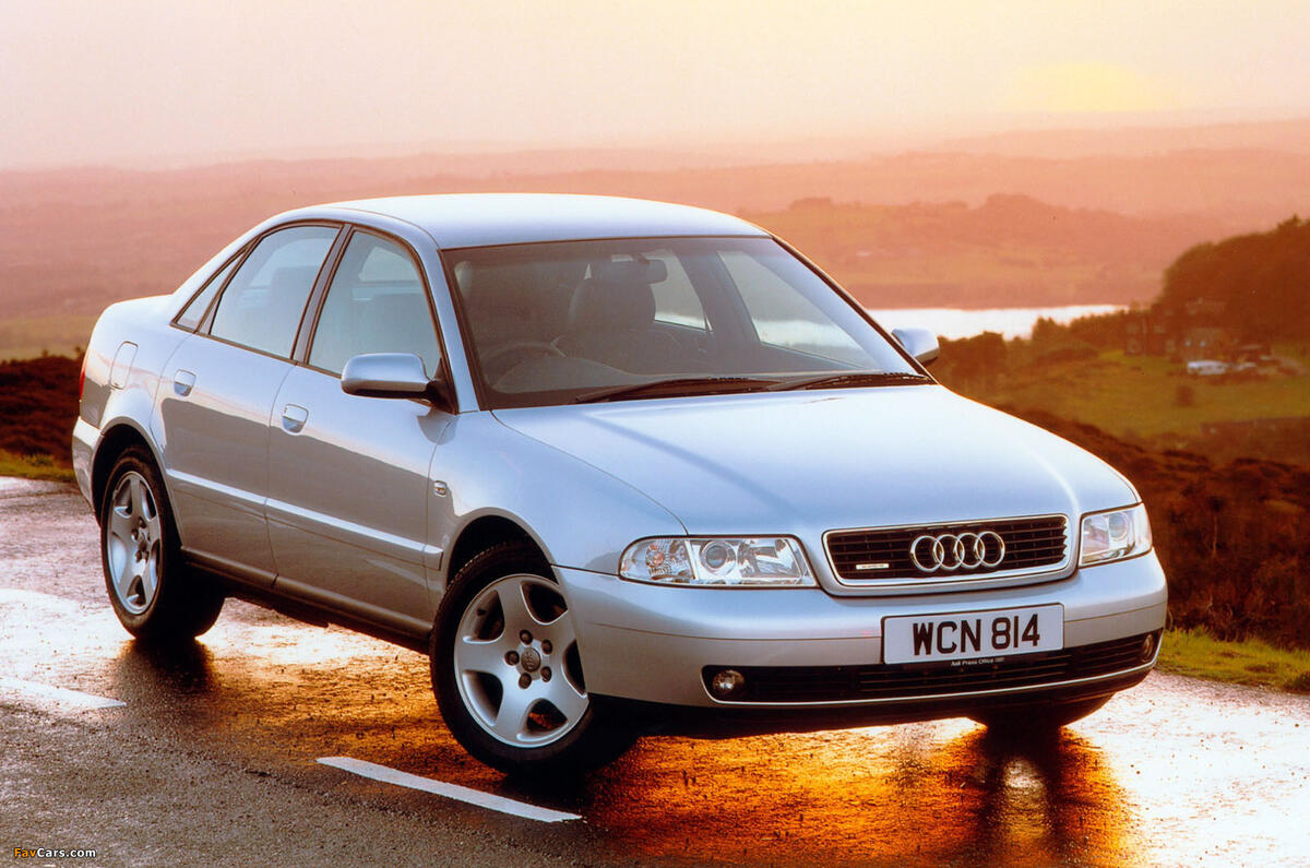 Audi A4 front three quarter Audi A4 front three quarter