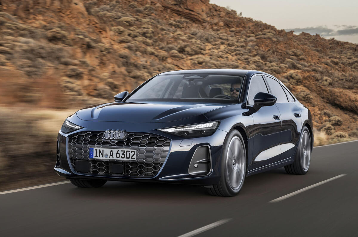 Audi A5 saloon front 3:4 dynamic Audi A5 saloon front 3:4 dynamic