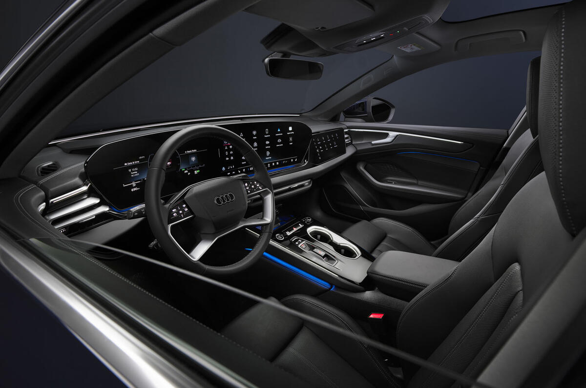 Audi A5 saloon interior Audi A5 saloon interior