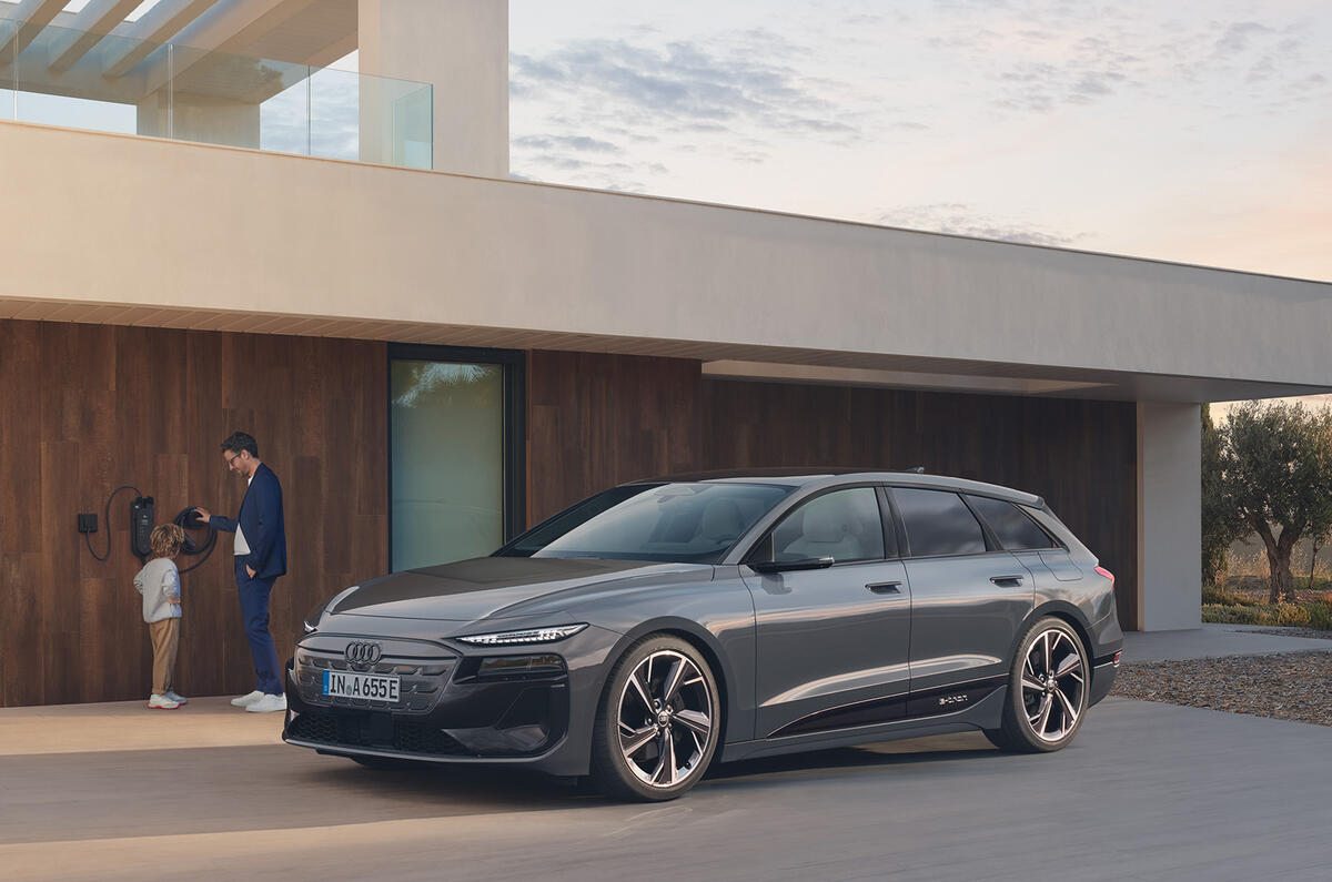 Audi A6 Avant e tron exterior side home Audi A6 Avant e tron exterior side home