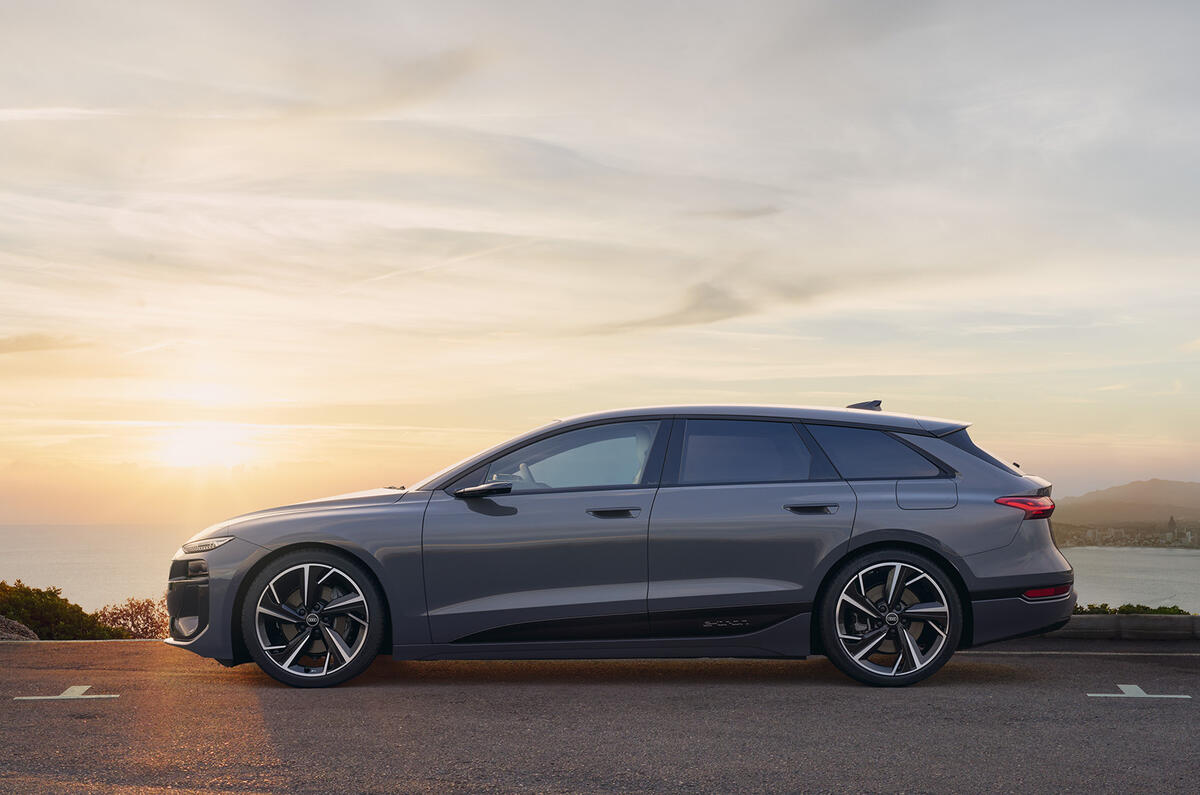 Audi A6 Avant e tron side road 2 Audi A6 Avant e tron side road 2